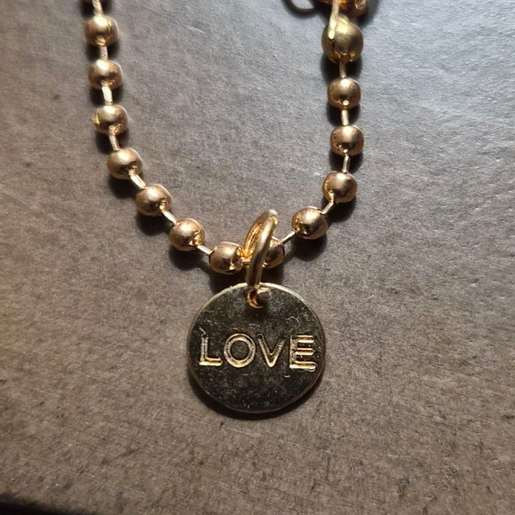 Women's 3 Gold Tone And Pearl Chain Bracelet Set One Size - Picture 4 of 6